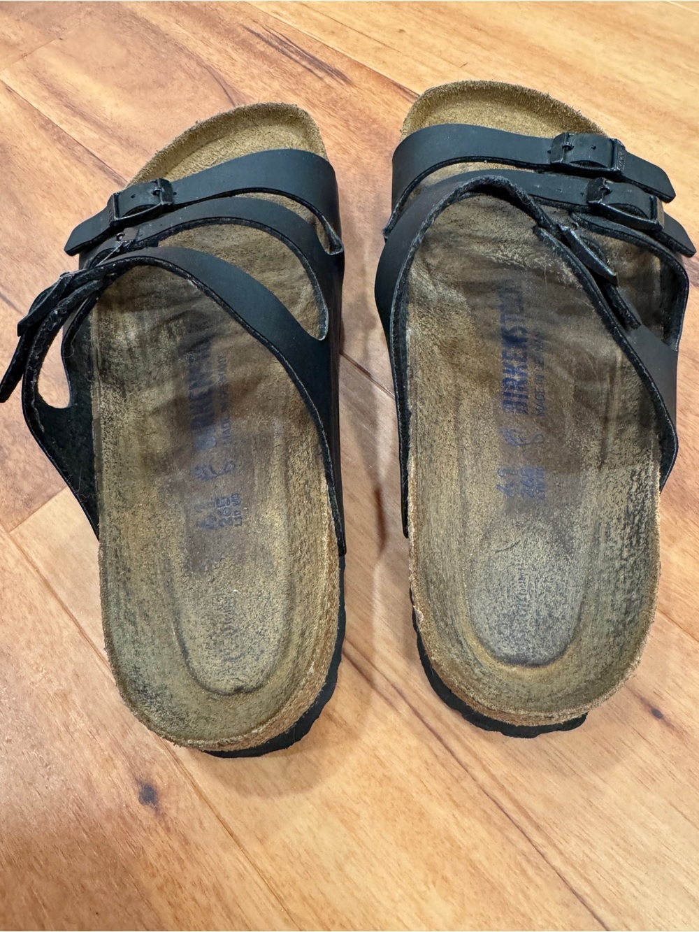 Birkenstock Florida Sandals - Black - Size 41 - Picture 2 of 10